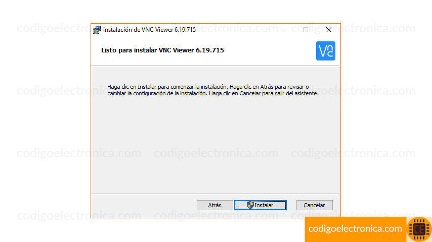 Permisos instalar VNC