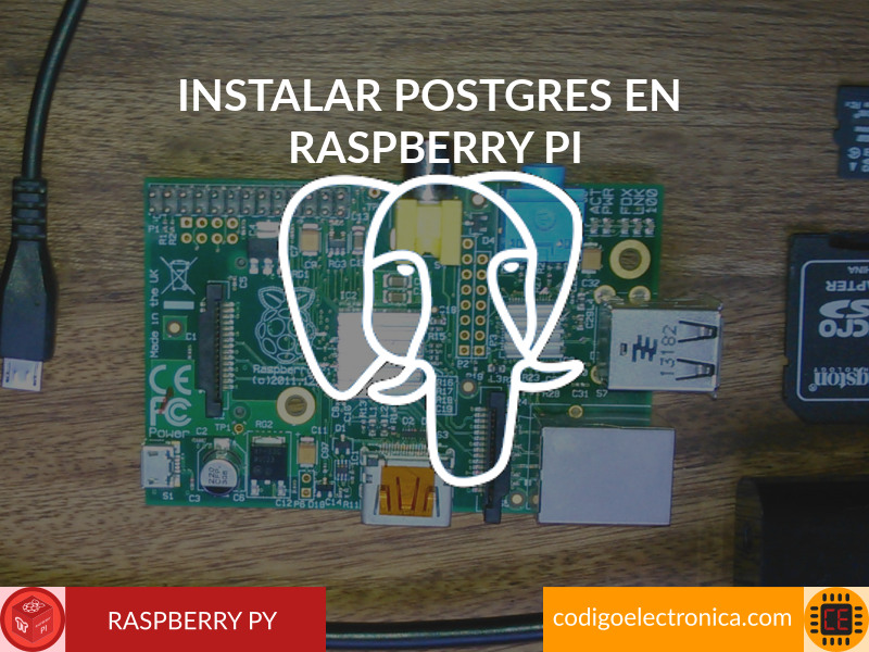 Instalar postgres en raspberry pi
