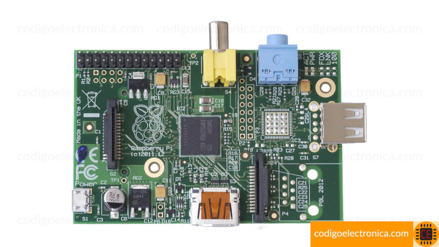 Raspberry pi 1 modelo a