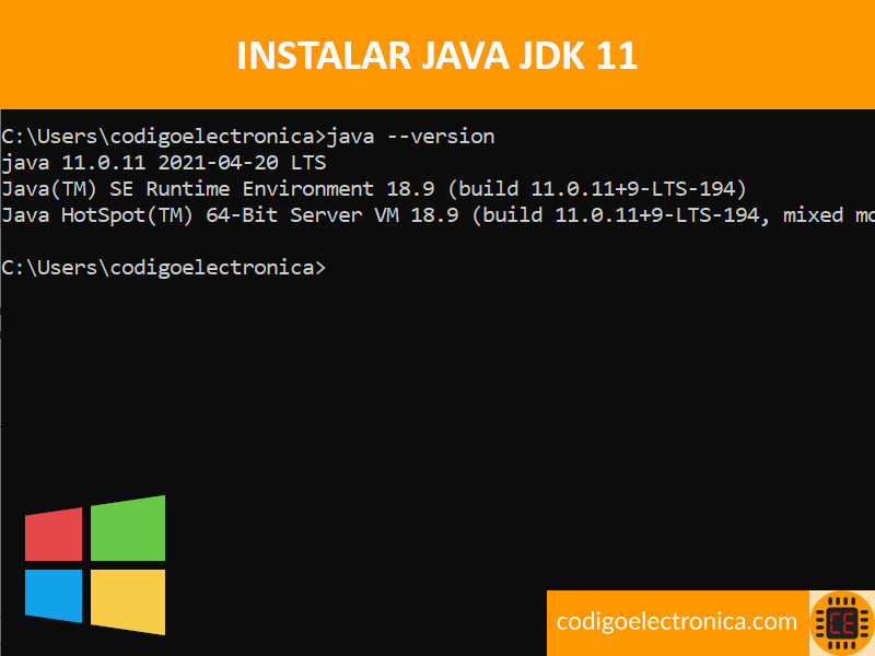 Instalar java jdk 11