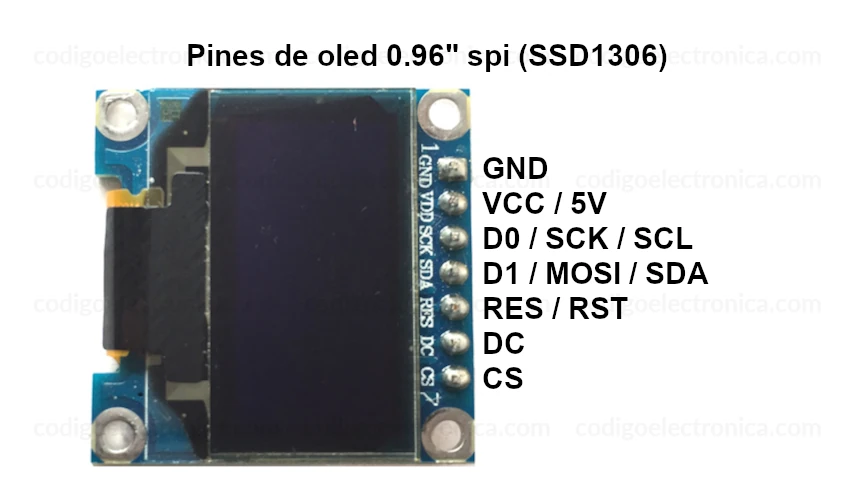 Oled 0.96 SPI