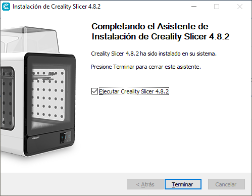 Instalación finalizada