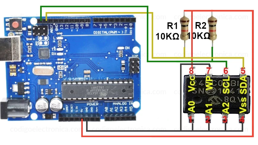 Arduino 24LCxx