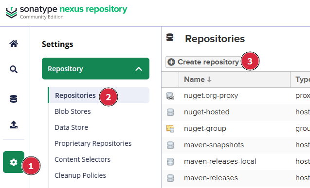 Crear un repositorio Maven